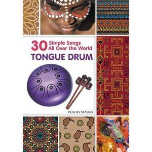 Tongue Drum 30 Simple Songs - All Over the World: Black & White version -- Helen
